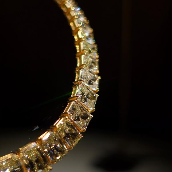 Gold Diamond Necklace